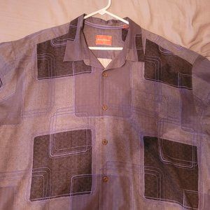 MEN'S TOMMY BAHAMA 100% SILK SHIRT XXL/2XL